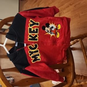 MICKY MOUSE RED/BLACK JACKET